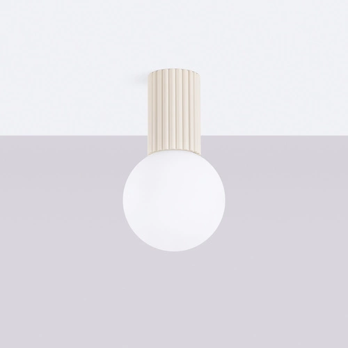 Plafon HALO beżowy IP44