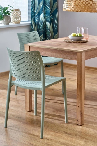 Stół rozkładany do jadalni Rocco Intesi nowoczesny prostokątny dąb craft 118-158 cm