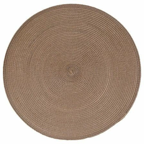 Podkładka 38 cm pleciona beżowa