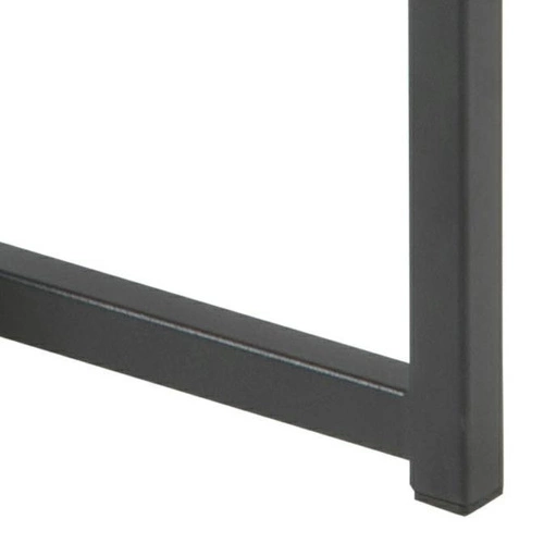 Zestaw dwóch stolików kawowych Seaford nowoczesny do salonu, 40x40 cm i  50x50 cm