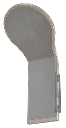 Kinkiet ścienny LED Vilana szary nowoczesny do salonu i sypialni CANDELLUX LIGHTING