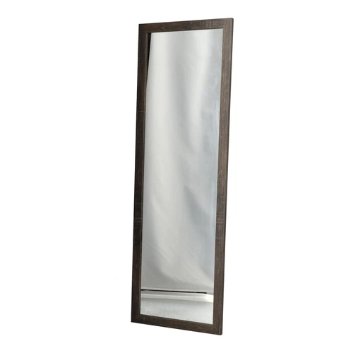 Lustro prostokątne na drzwi 35x109 cm szare do przedpokoju 5five simply smart