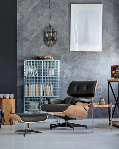 Lampa wisząca Jenny szklana dymiona do salonu 32 cm nowoczesna glamour Light&Living