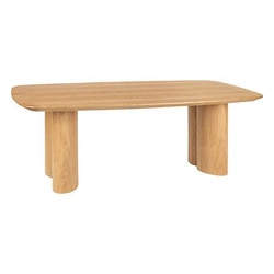 Stół do jadalni Aliona Atmosphera 180x90 cm nowoczesny naturalny dąb boho japandi