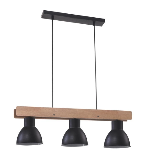 Lampa wisząca Vario 3x60W E27 czarny