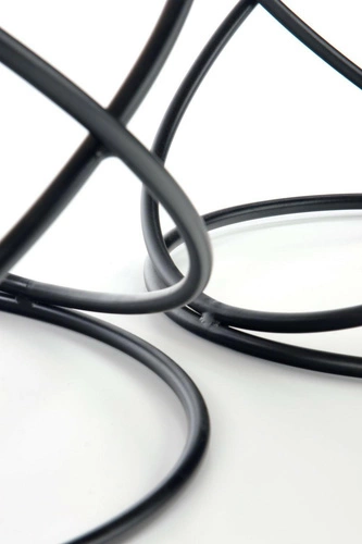 Zestaw 2 stolików Chaletz biały