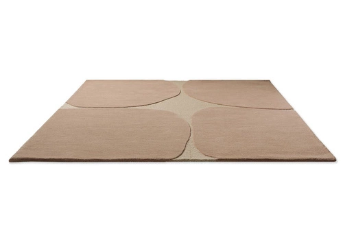 Dywan nowoczesny wełniany Decor Bruta Caramel 160x230 do salonu ręcznie tkany łatwe czyszczenie