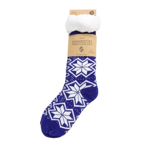 Skarpety zimowe rozmiar 36-41 niebieskie
