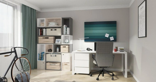 Fluffo HOP nowoczesny panel ścienny akustyczny morski 110x70 dekoracja ścienna do biura