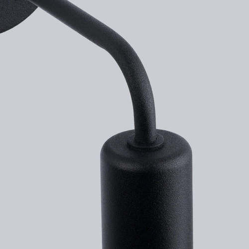 Kinkiet ścienny NORAH czarny nowoczesny metalowy do salonu i sypialni SOLLUX LIGHTING