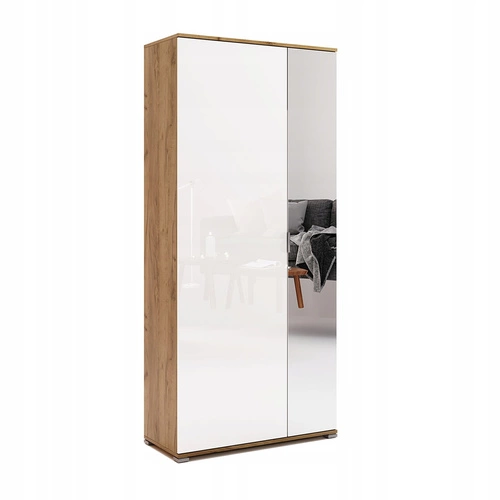 Zestaw mebli do przedpokoju Tissa biały/dąb