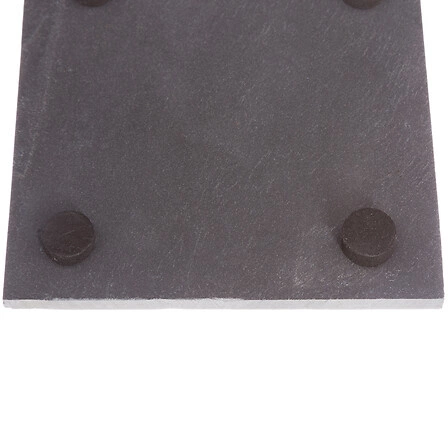 Atmosphera zestaw 6 łupkowych podkładek pod kubek nowoczesnych 10x10 cm minimalistycznych