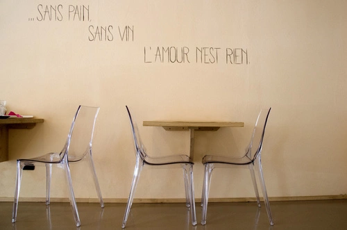 Krzesło Vanity transparentne do jadalni i ogrodu SCAB Design nowoczesne sztaplowane z tworzywa