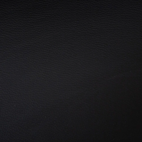 Hoker Aiko czarny regulowany z oparciem, skóra ekologiczna, nowoczesny do kuchni Atmosphera