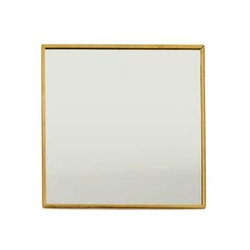 Intesi glamour organizer na biżuterię lustrzany złoty kwadratowy 10x10 cm