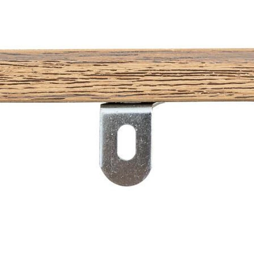 Półka narożna na książki Novia 179 cm drewniana stojąca nowoczesna do salonu 5five