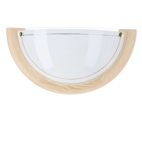 Plafon sufitowy drewniany Candellux 1030 biały do salonu sypialni jadalni 30 cm