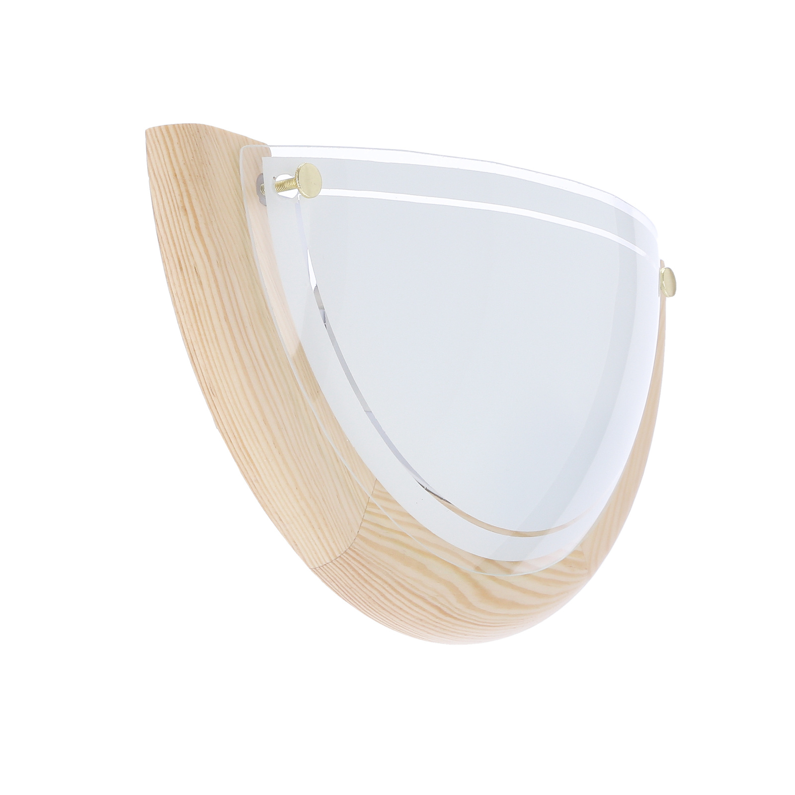 Plafon 1030 1/2 drewno standard 1x60W E27 sosna