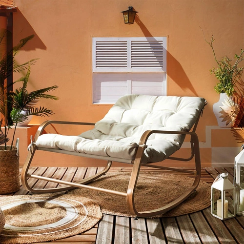 Fotel Miami ogrodowy biały