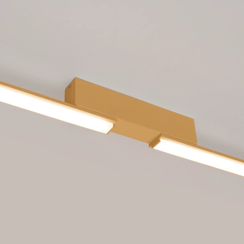 Plafon sufitowy LED LAGOM złoty nowoczesny do salonu i kuchni 3000K Thoro