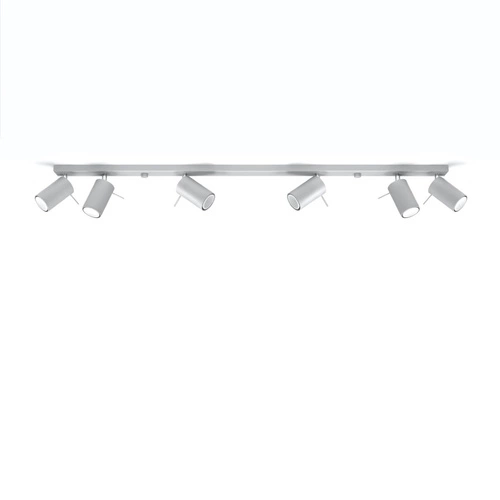 Plafon RING 6L szary