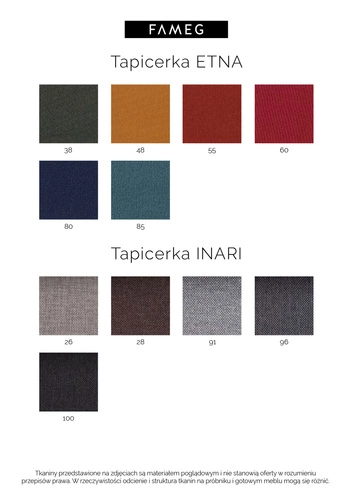 Krzesło do jadalni Fameg Novo tapicerowane drewniane nowoczesne personalizowane loftowe