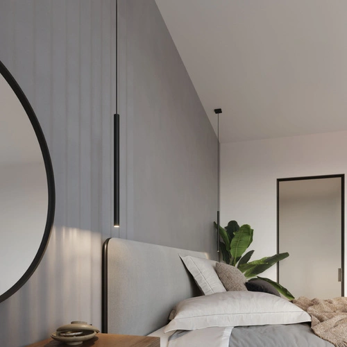 Lampa wisząca Pastelo 3 czarna nowoczesna nad stół do kuchni i jadalni Sollux