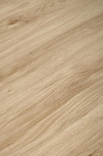 Stół okrągły do jadalni Puro 2 120 cm nowoczesny dąb naturalny na jednej nodze Intesi