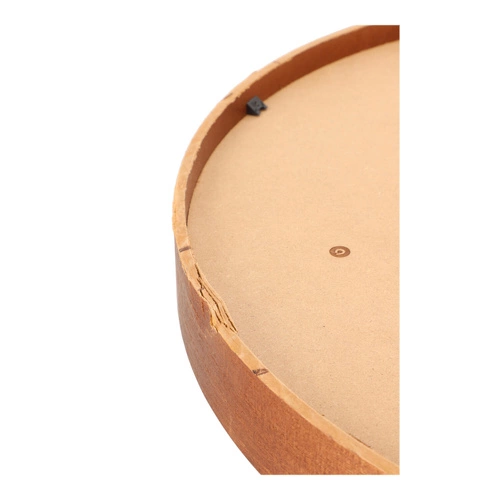 Zegar Ivana 55 cm ciemne drewno outlet