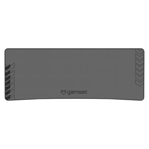 Biurko gamingowe czarne Snake 1.4 Intesi nowoczesne z uchwytami i portami USB do pracy i grania