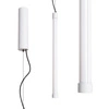 Lampa wisząca TRANG 50 biała LED regulowana nad wyspę do kuchni