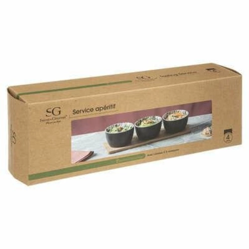 Zestaw do przystawek White floral