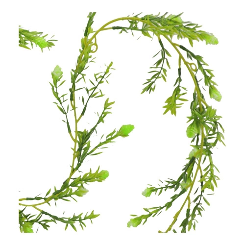 Sztuczna girlanda pąki zielone 170 cm Intesi nowoczesne sztuczne rośliny do salonu