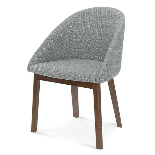 Krzesło tapicerowane Fameg Pop do jadalni i salonu nowoczesne buk personalizowane kubełkowe