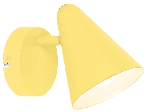 Kinkiet Amor 1x40W E14 bananowy