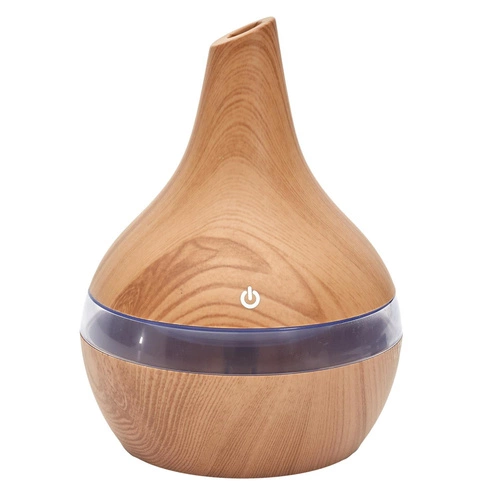 Elektryczny dyfuzor zapachowy Intesi naturalny z LED USB do domu i sypialni 130 ml