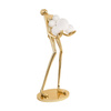 Lampa podłogowa WOMAN GOLD złoty połysk  180 cm