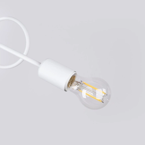 Żyrandol LOOP 2 biały