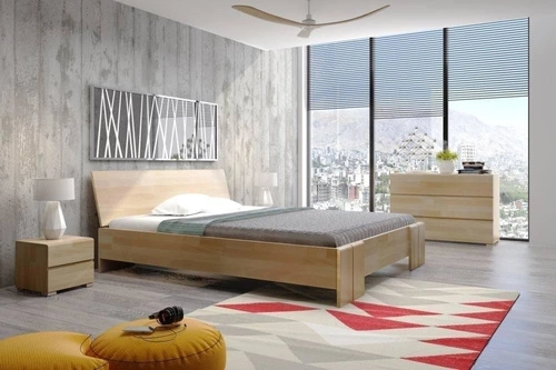 Komoda bukowa z szufladami SKANDICA Vestre 120 cm skandynawska do salonu lub sypialni