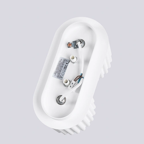 Plafon sufitowy AURA 2 biały nowoczesny aluminiowy do kuchni i salonu GU10