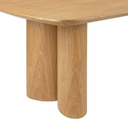 Stół do jadalni Aliona Atmosphera 180x90 cm nowoczesny naturalny dąb boho japandi