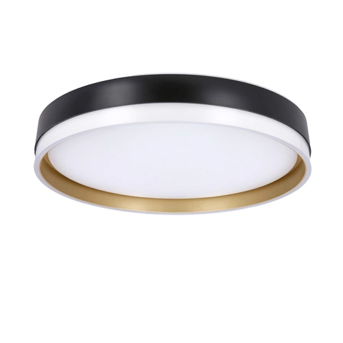 Plafon sufitowy LED Florida 38 cm nowoczesny biało złoty do salonu i sypialni CANDELLUX