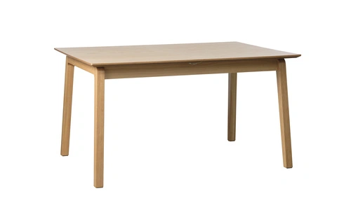 Stół rozkładany Rabi 200 cm do jadalni z drewna dębowego nowoczesny naturalny