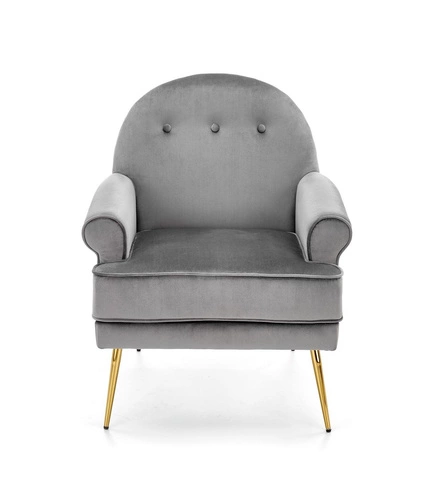 Fotel wypoczynkowy Kamelie szary