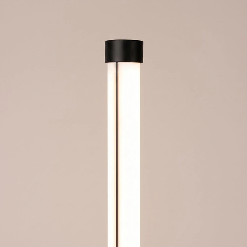 TRANG lampa stojąca do salonu czarna nowoczesna LED 3000K