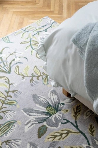 Dywan do salonu Parterre Laura Ashley 200x280 klasyczny wełniany prostokątny kwiatowy