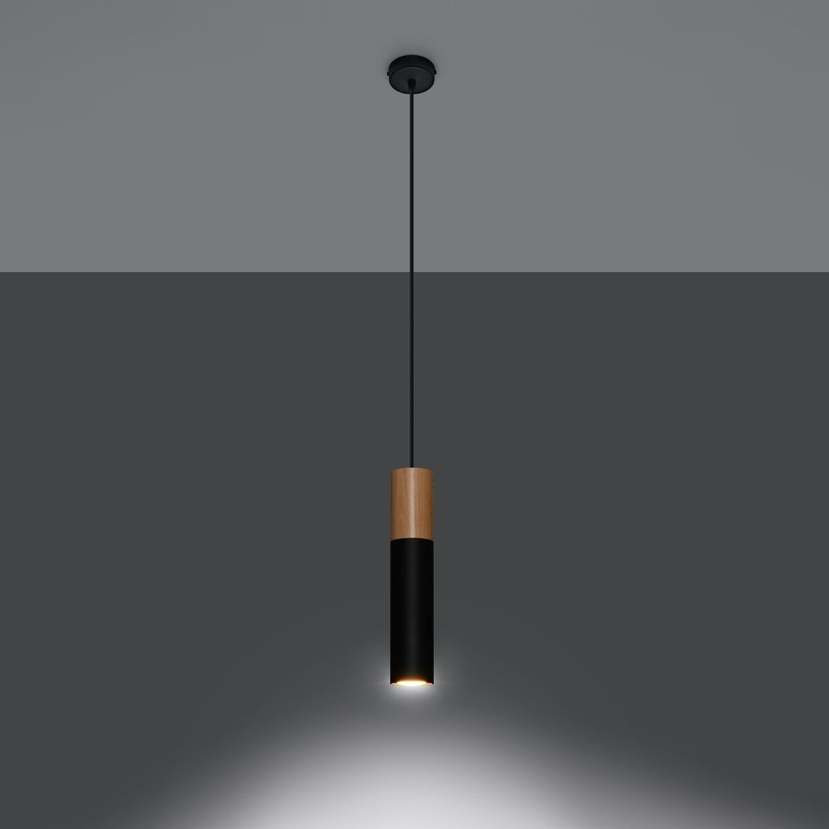 Lampa wisząca PABLO czarna