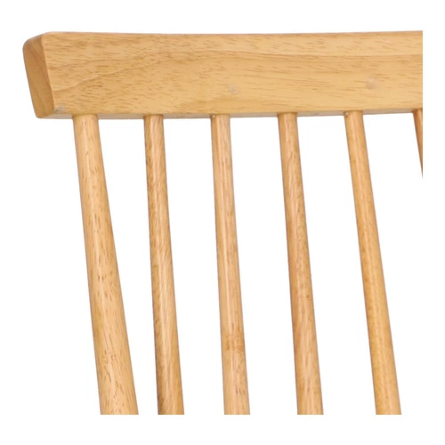 Krzesło drewniane Wopy naturalne do jadalni i kuchni styl retro vintage patyczak Intesi