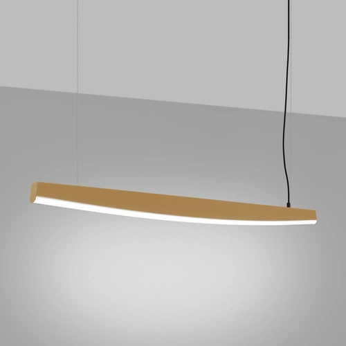 Lampa wisząca JORUN 120 złota LED nowoczesna do salonu, kuchni i nad stół Thoro