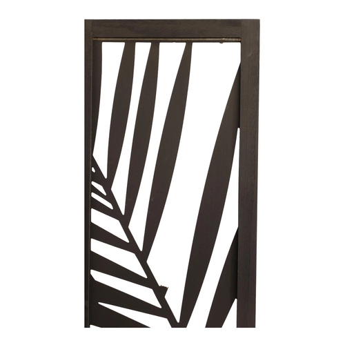 Parawan składany Akira drewniany czarny outlet